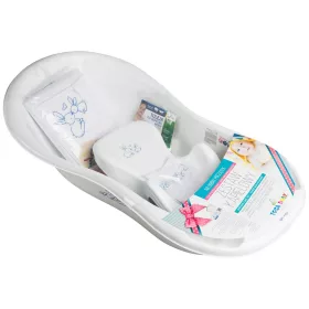 Babybadeset Hase weiß
