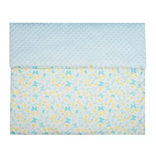 Gyermek pléd Minky New Baby kék 80x102 cm