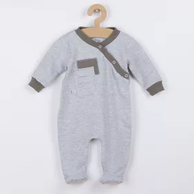 Baby-Jumpsuit Koala Kamil grau