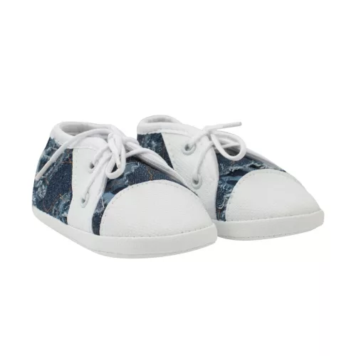 Babyschuhe, neu, hellblau, Größe 0-3 Stunden