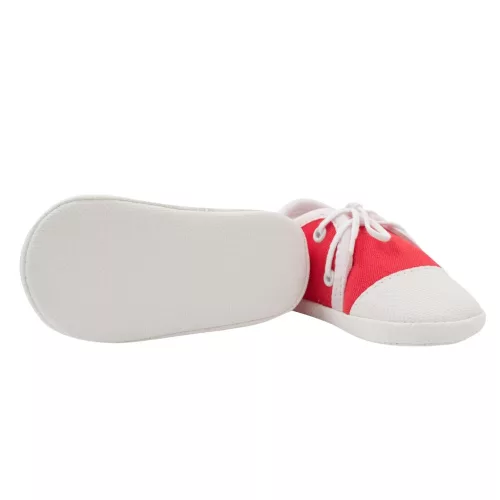 Babyschuhe, neu, rot, Größe 0-3 Stunden