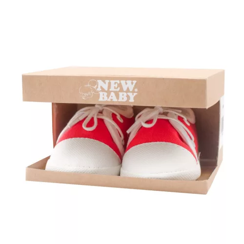 Babyschuhe, neu, rot, Größe 3-6 Stunden
