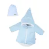 Zimski dječji kaput sa šeširom Nicol Kids Winter plavi