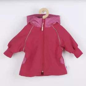 Softshell-Babyjacke, Neu, Babyrosa