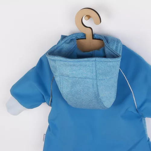 Softshell baba kabát New Baby kék