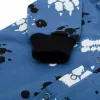 Baby-Baumwoll-Overall mit Kapuze und Ohren, New Baby Paws blau