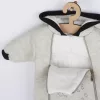 Winterlicher Kapuzenoverall Koala Star Vibes rosa