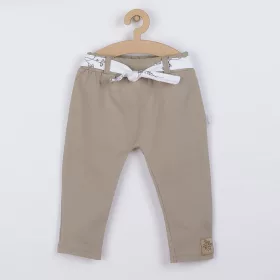 Baby-Baumwoll-Freizeithose Nicol Ella beige