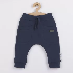 Baby-Baumwoll-Freizeithose Nicol Max dunkel