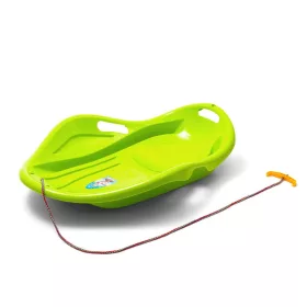   Gyerek hócsúszka popsi szánkó Kagyló Baby Mix PREMIUM KOMFORT 80 cm zöld