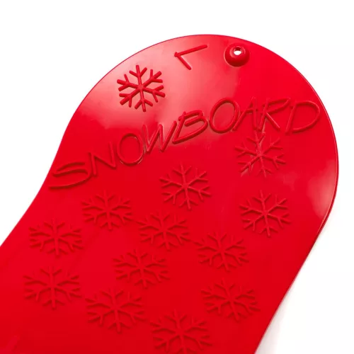 Dječji tobogan za snijeg Baby Mix SNOWBOARD 72 cm crveni