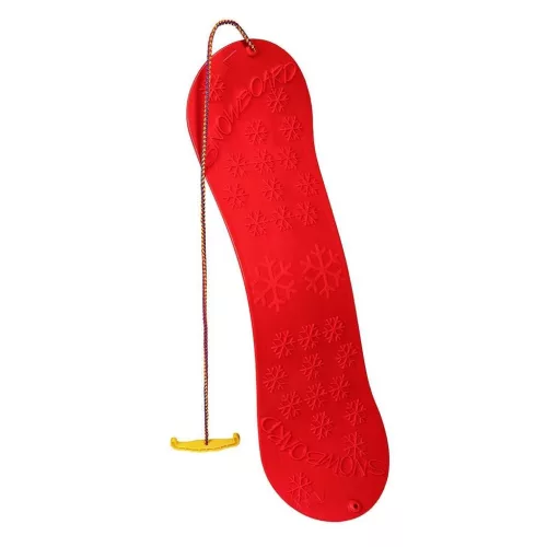 Dječji tobogan za snijeg Baby Mix SNOWBOARD 72 cm crveni