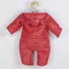 Winteroverall mit Kapuze und Ohren, New Baby Pumi, Himbeerrot