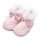 Baby-Winterschuhe, neu, Babyrosa, Größe 0-3 Stunden