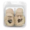 Baby-Winterschuhe aus Wildleder, Größe New Baby 0-3 h, hellbraun