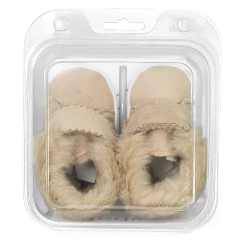 Baby-Winterschuhe aus Wildleder, Größe New Baby 0-3 h, hellbraun