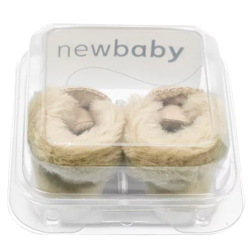 Baby-Winterschuhe aus Wildleder, Größe New Baby 0-3 h, hellbraun