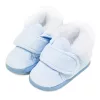 Baby-Winterschuhe, neu, hellblau, Größe 0-3 Stunden