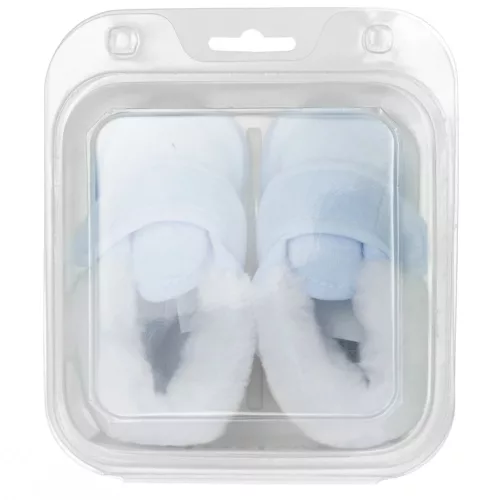 Baby-Winterschuhe, neu, hellblau, Größe 3-6 Stunden