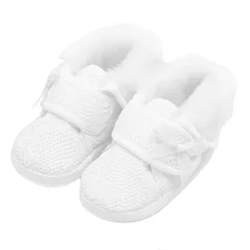   Baby-Wintersneaker zur Taufe für ein Neugeborenes (0-3 Stunden, Mädchen)