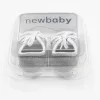 Baby-Sneaker, neue Baby-Jeans, grau, Größe 3-6 Stunden