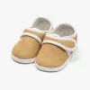 Babyschuhe aus Wildleder, neu, braun, Größe 0-3 Jahre