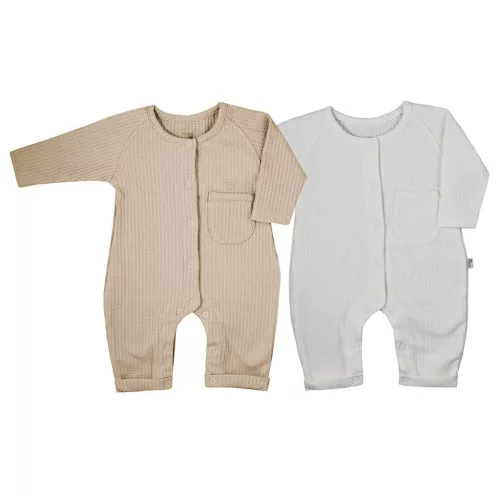 Baby-Jumpsuit Koala Bello beige