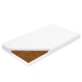  Dječji madrac New Baby STANDARD 120x60x7 cm kokosova pjena bijela