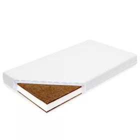   Dječji madrac New Baby STANDARD 120x60x11 cm kokosova pjena-kokos bijela
