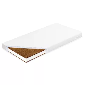   Kindermatratze New Baby STANDARD 120x60x8 cm Kokosnussschaum-Kokosnuss weiß