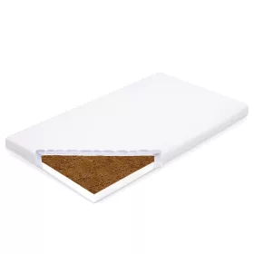  Kindermatratze New Baby STANDARD 140x70x7 cm Kokosschaum weiß