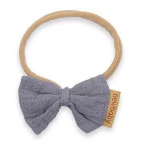 Weiches Musselin-Stirnband für Babys, Neu, Baby, Grau