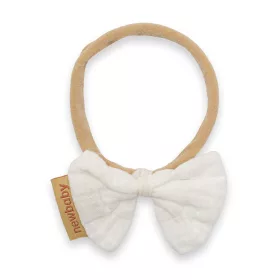 Weiches Musselin-Stirnband für Babys, Neu, Weiß