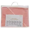 Gyermek frottír törölköző kapucnival New Baby Comfortably 80x80 cm pink