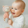 Dječja plišana igračka s glodalicama koja škripi New Baby Lama