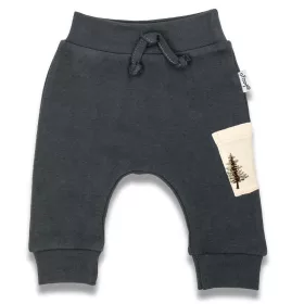 Nicol Bambi graue Baby-Sweatpants aus Baumwolle