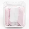 Baby-Winterstiefel, neu, babyrosa, Größe 0-3 Stunden
