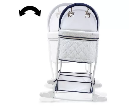 Crib Milly Mally Dream on - SIMPLE GREY