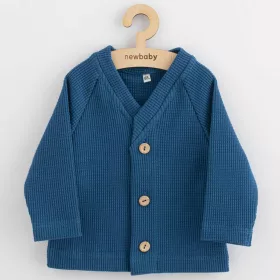 Babyjacke mit Knöpfen, neue Luxus-Babykleidung, Oliver-Blau