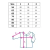Babyjacke mit Knöpfen, neue Baby-Luxuskleidung, Laura Pink