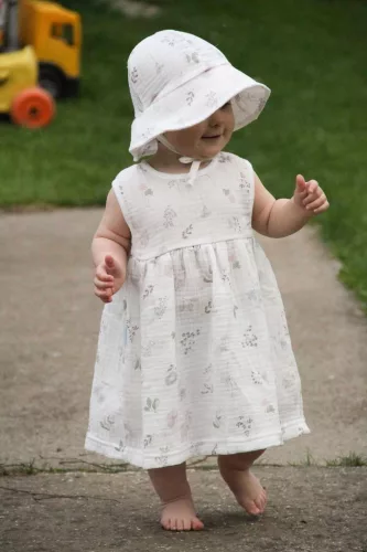 Baby-Mullmütze, Baby Zoe