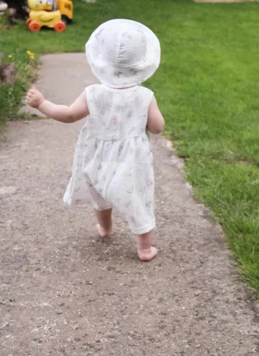 Baby-Mullmütze, Baby Zoe