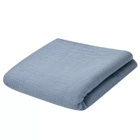 Muslinska dekica za bebe New Baby 70x100 cm plava