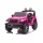 Dječji električni automobil Baby Mix Jeep Wrangler Rubicon roza