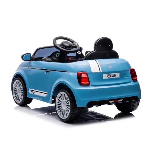 Električni automobil Milly Mally Fiat 500e plave boje