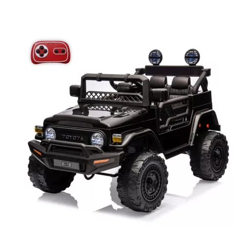 Električni automobil Milly Mally Toyota FJ Cruiser crne boje