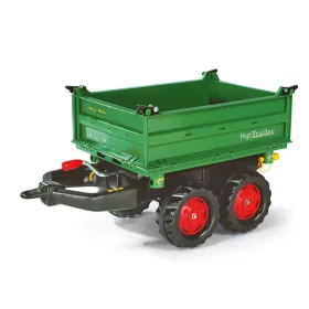 Rolly Toys Mega Trailer, grüner Kippanhänger