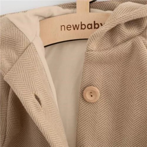 Herbstliche Kinderjacke mit Kapuze, New Baby UNI