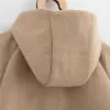 Herbstliche Kinderjacke mit Kapuze, New Baby UNI