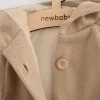 Herbstliche Kinderjacke mit Kapuze, New Baby UNI